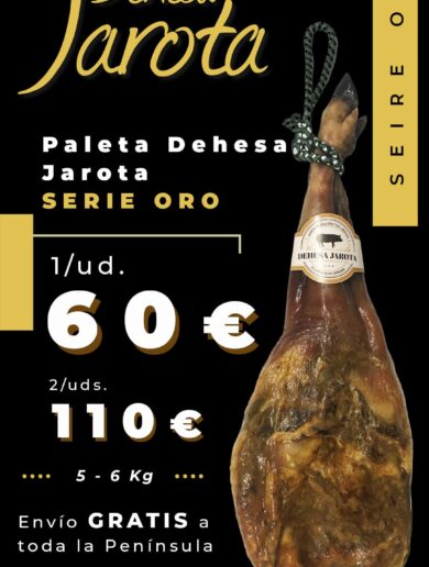 Paleta Serie Oro Dehesa Jarota